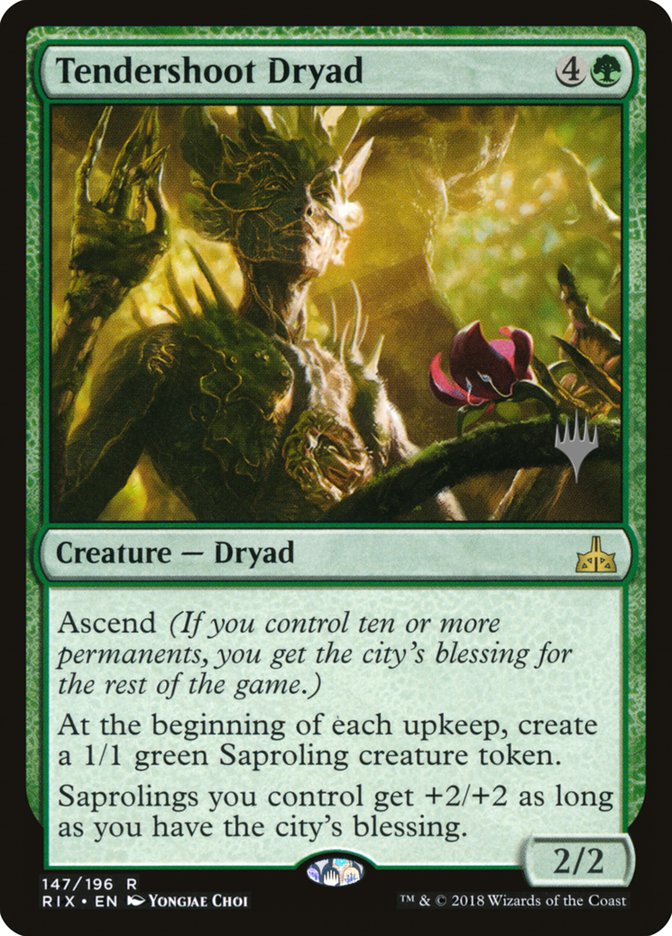 Magic the Gathering Card - Tendershoot Dryad - MTG Circle