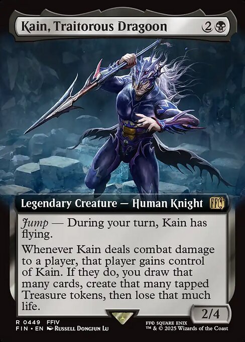 Magic the Gathering Card - Kain, Traitorous Dragoon - MTG Circle
