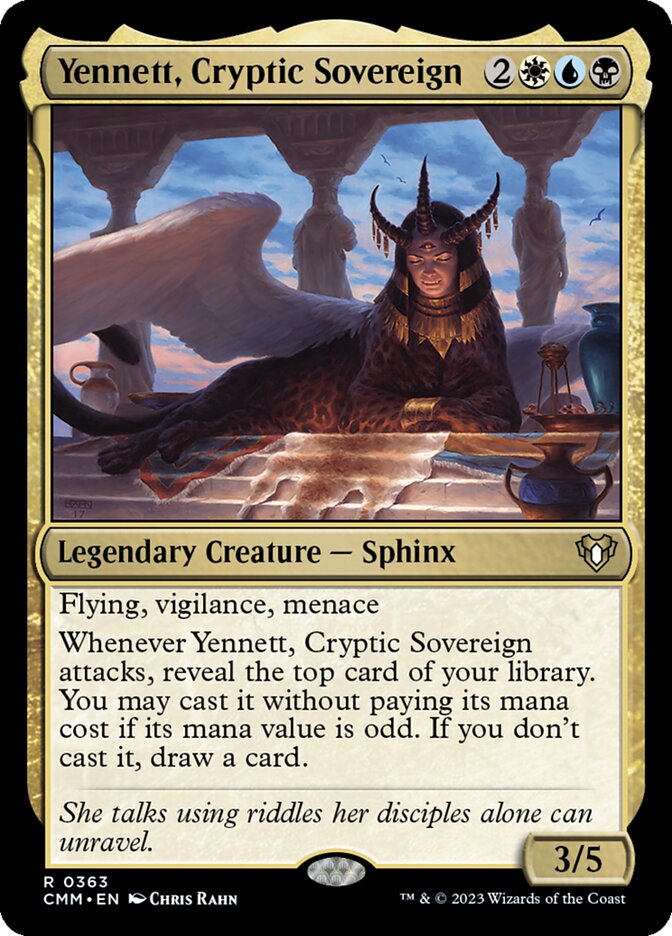 Magic the Gathering Card - Yennett, Cryptic Sovereign - MTG Circle