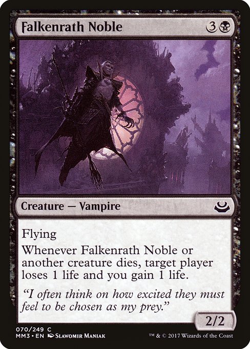 Magic the Gathering Card - Falkenrath Noble - MTG Circle