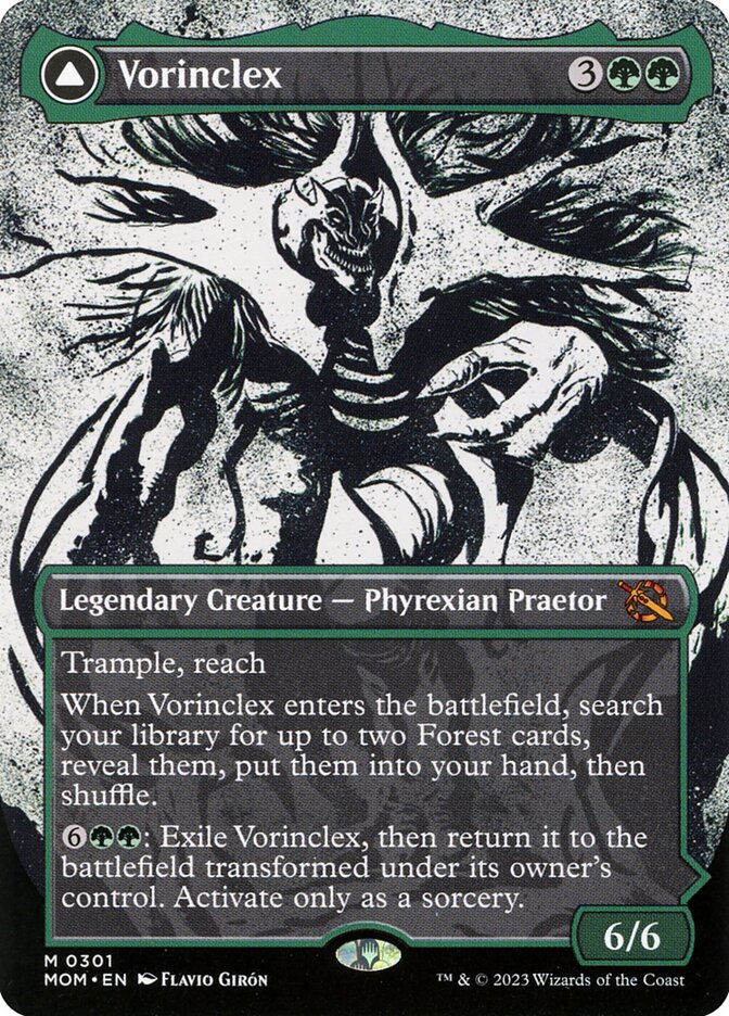 Magic the Gathering Card - Vorinclex - MTG Circle