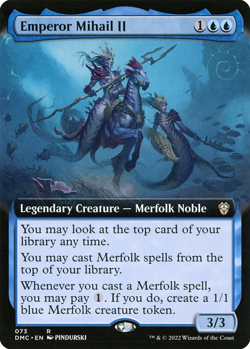 Magic the Gathering Card - Emperor Mihail II - MTG Circle