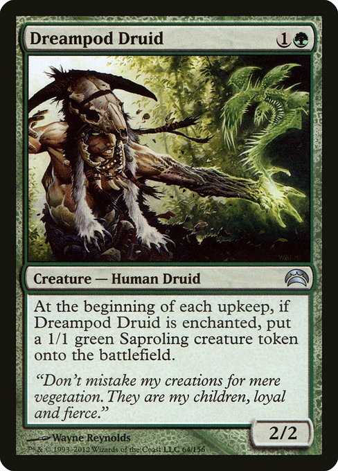 Magic the Gathering Card - Dreampod Druid - MTG Circle