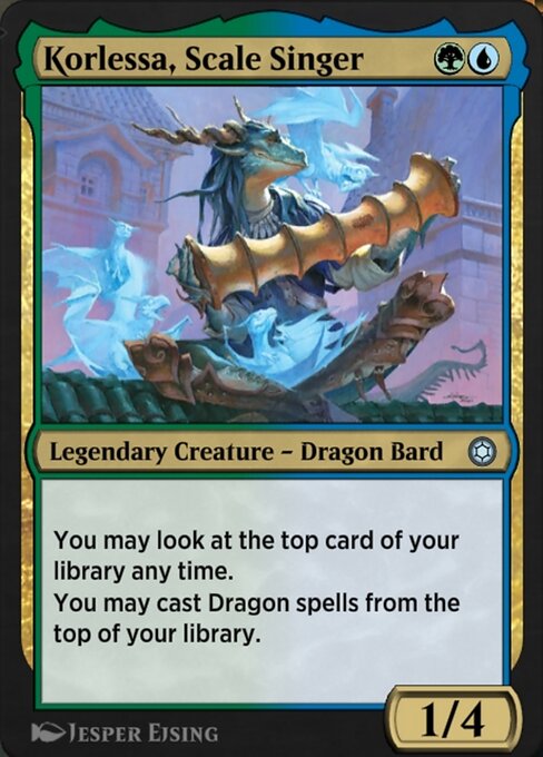Magic the Gathering Card - Korlessa, Scale Singer - MTG Circle