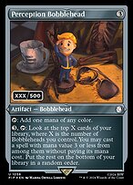 Magic the Gathering Card - Perception Bobblehead - MTG Circle