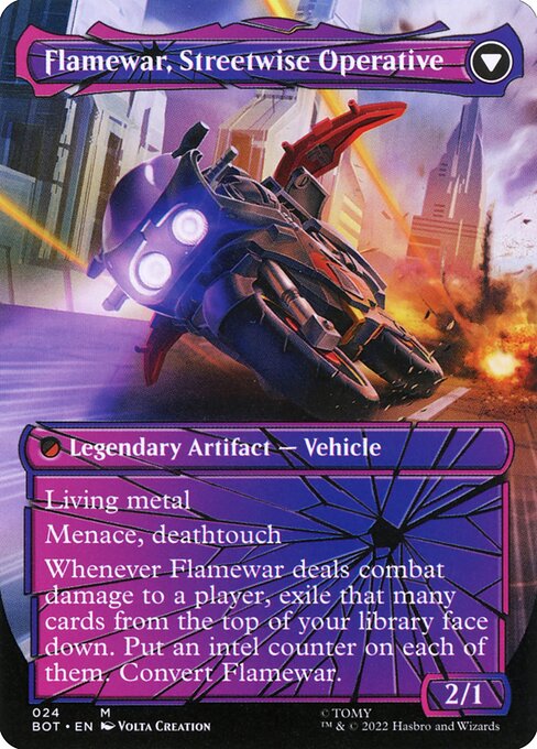 Magic the Gathering Card - Flamewar, Streetwise Operative - MTG Circle