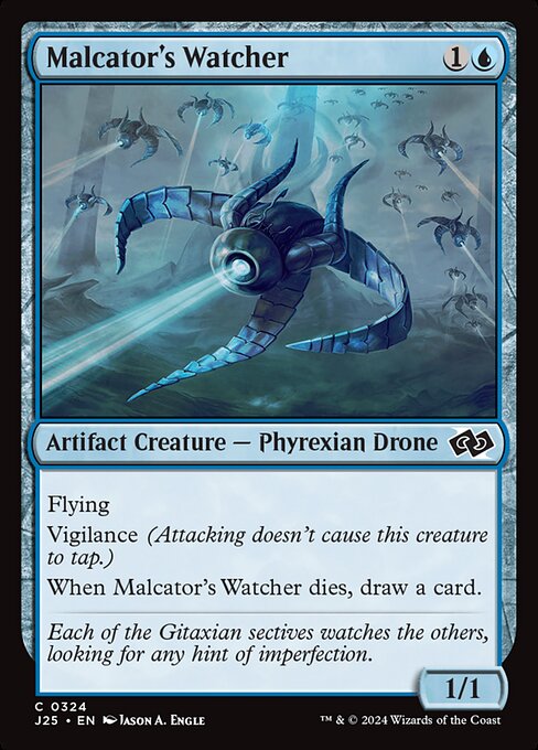 Magic the Gathering Card - Malcator's Watcher - MTG Circle