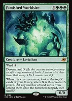 Magic the Gathering Card - Famished Worldsire - MTG Circle