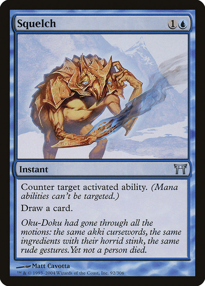 Magic the Gathering Card - Squelch - MTG Circle