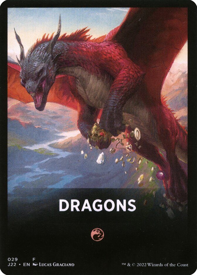 Magic the Gathering Card - Dragons - MTG Circle