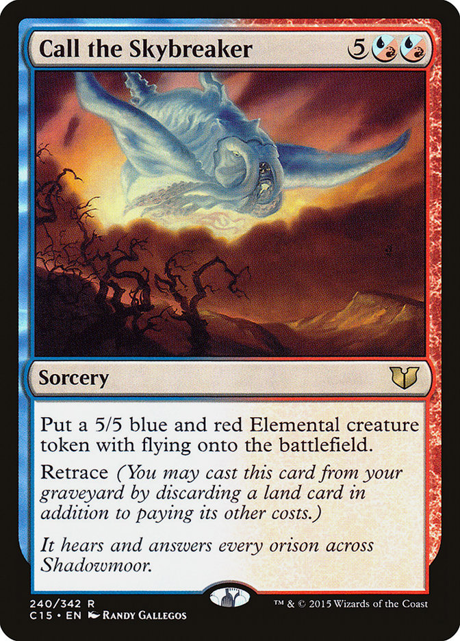 Magic the Gathering Card - Call the Skybreaker - MTG Circle
