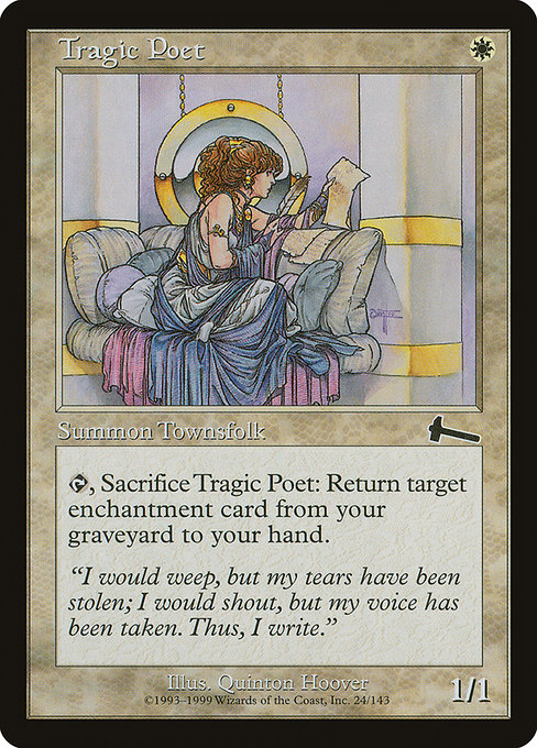 Magic the Gathering Card - Tragic Poet - MTG Circle