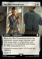Magic the Gathering Card - Pre-War Formalwear - MTG Circle