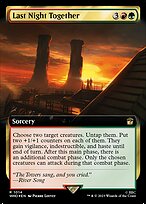Magic the Gathering Card - Last Night Together - MTG Circle