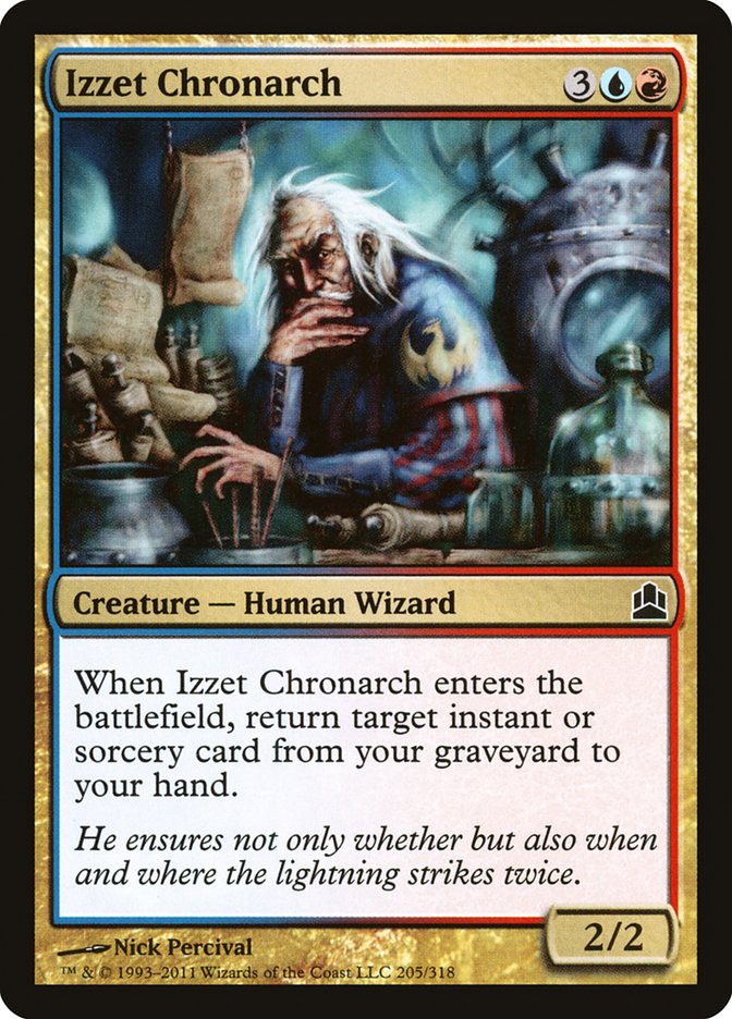 Magic the Gathering Card - Izzet Chronarch - MTG Circle