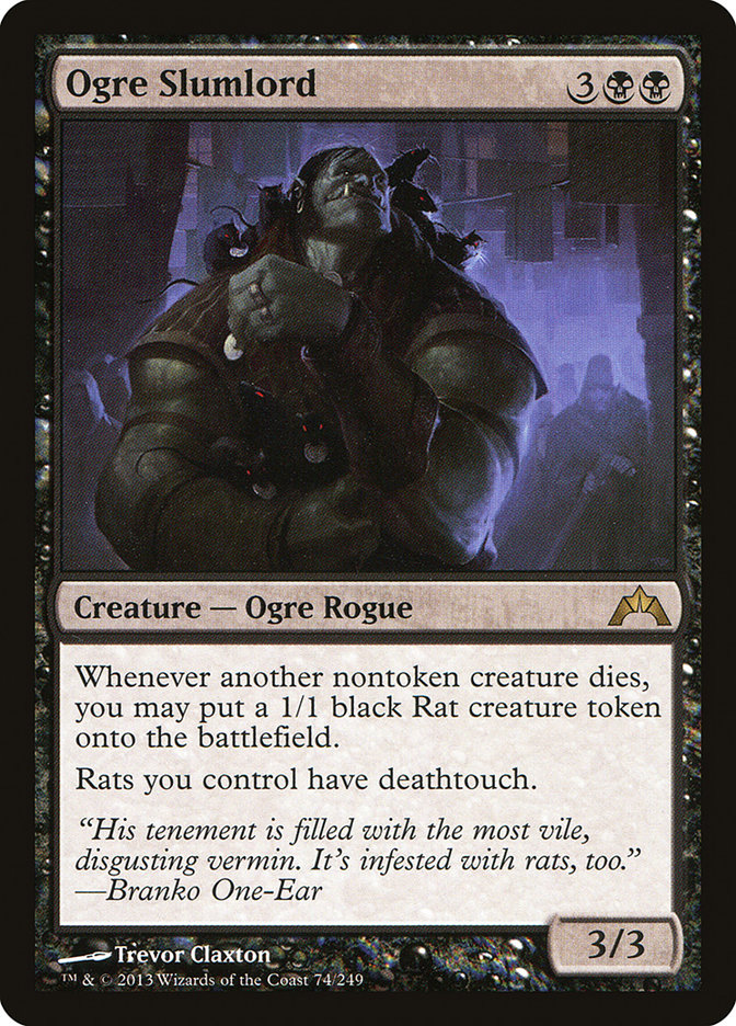 Magic the Gathering Card - Ogre Slumlord - MTG Circle