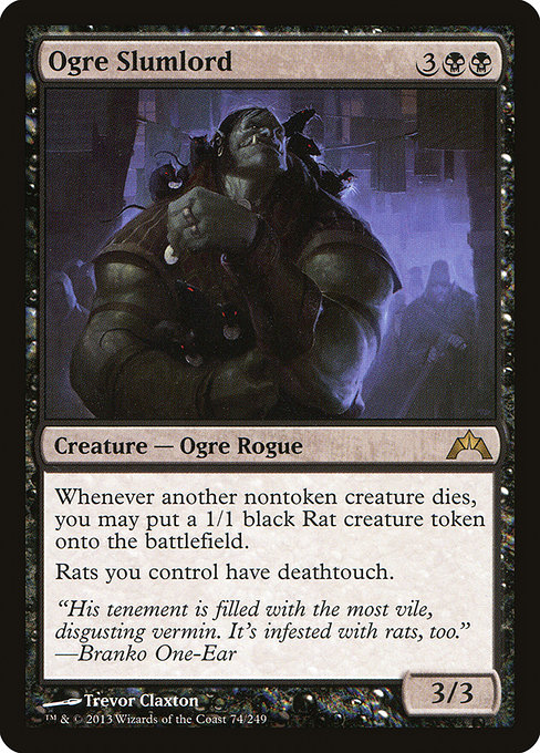 Magic the Gathering Card - Ogre Slumlord - MTG Circle