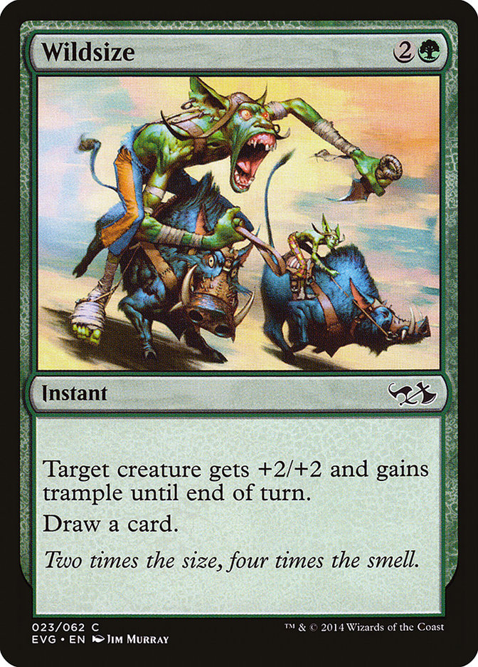 Magic the Gathering Card - Wildsize - MTG Circle