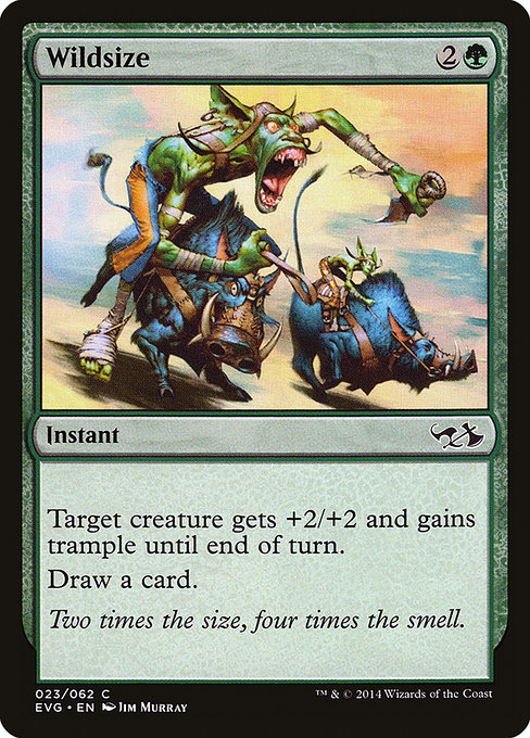 Magic the Gathering Card - Wildsize - MTG Circle