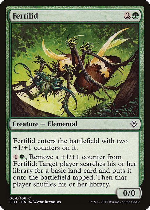 Magic the Gathering Card - Fertilid - MTG Circle