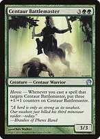 Magic the Gathering Card - Centaur Battlemaster - MTG Circle
