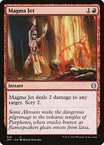 Magic the Gathering Card - Magma Jet - MTG Circle