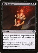Magic the Gathering Card - Flay Essence - MTG Circle