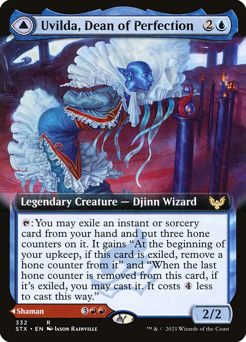 Magic the Gathering Card - Uvilda, Dean of Perfection - MTG Circle