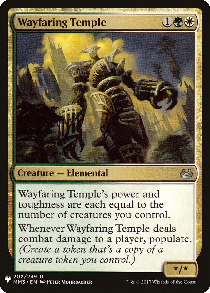 Magic the Gathering Card - Wayfaring Temple - MTG Circle