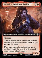 Magic the Gathering Card - Veronica, Dissident Scribe - MTG Circle