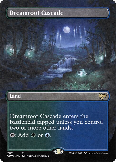 Magic the Gathering Card - Dreamroot Cascade - MTG Circle