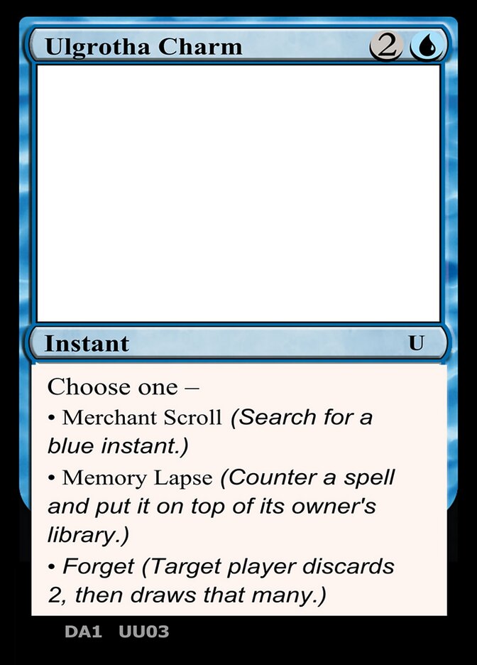 Magic the Gathering Card - Ulgrotha Charm - MTG Circle