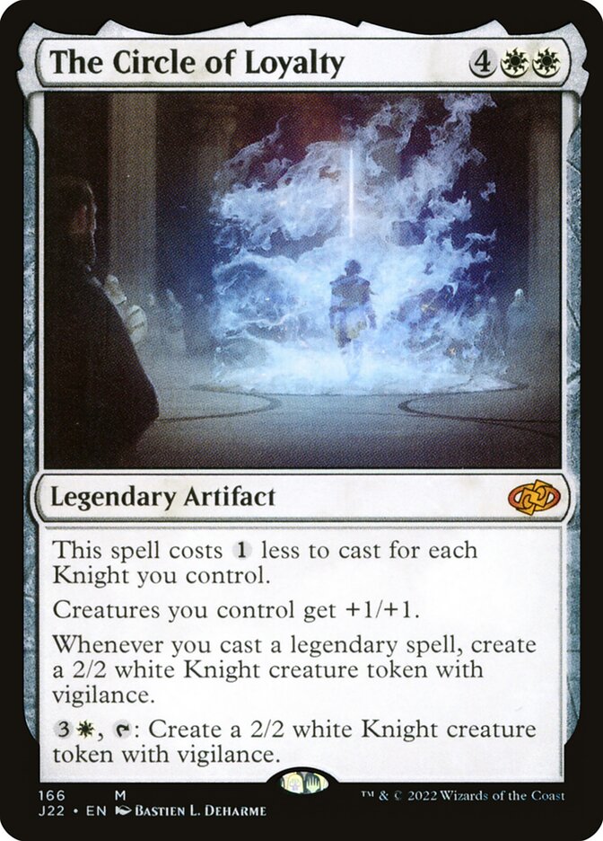 Magic the Gathering Card - The Circle of Loyalty - MTG Circle