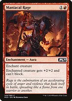Magic the Gathering Card - Maniacal Rage - MTG Circle