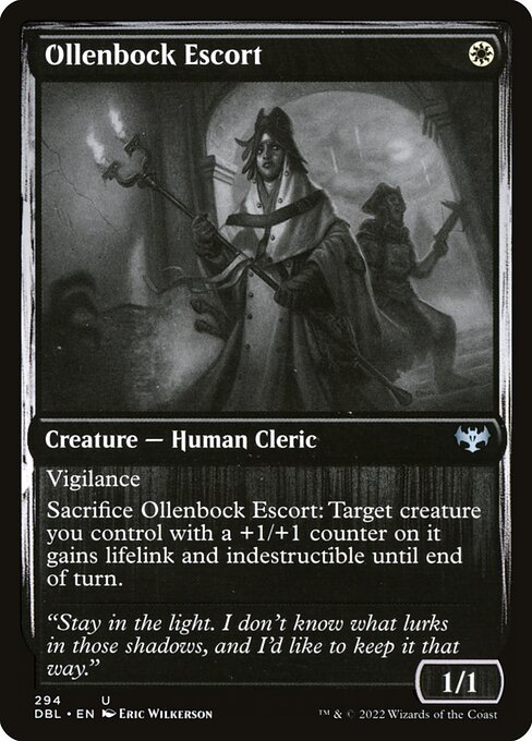 Magic the Gathering Card - Ollenbock Escort - MTG Circle