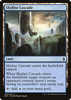 Magic the Gathering Card - Skyline Cascade - MTG Circle