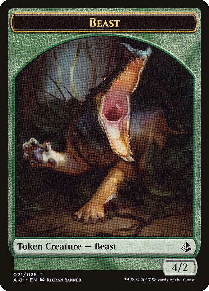 Magic the Gathering Card - Beast - MTG Circle