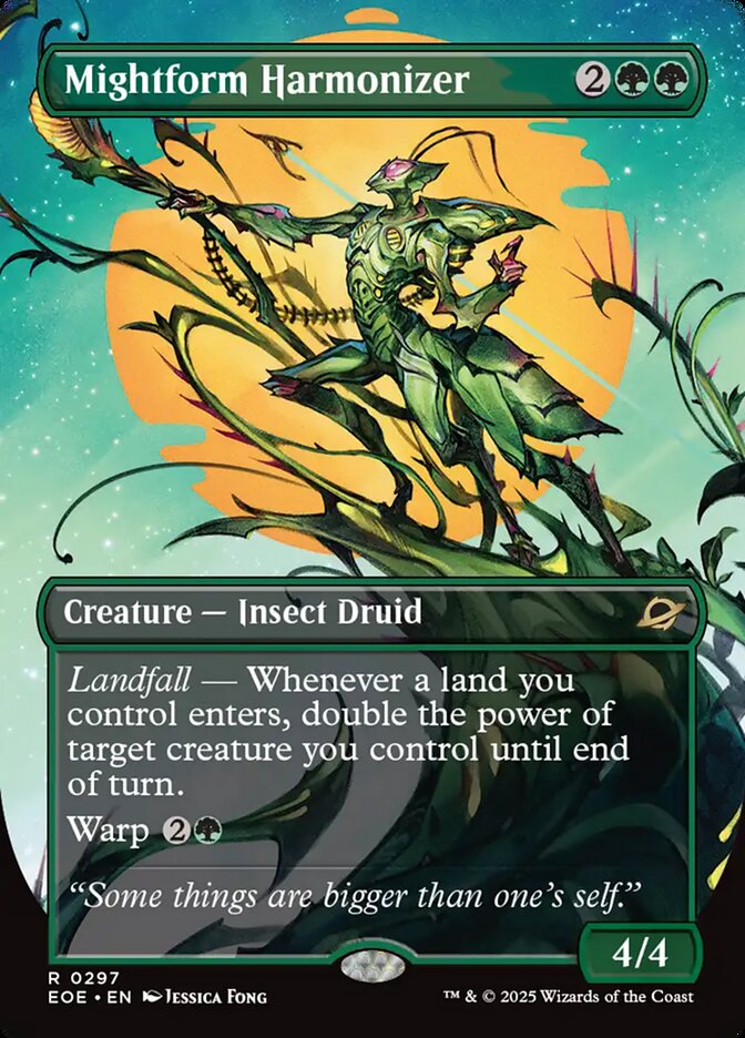 Magic the Gathering Card - Mightform Harmonizer - MTG Circle