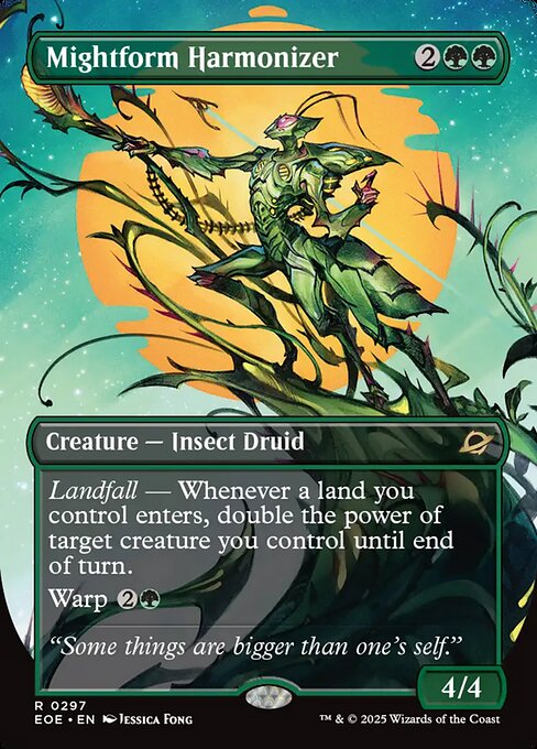 Magic the Gathering Card - Mightform Harmonizer - MTG Circle