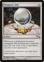 Magic the Gathering Card - Mesmeric Orb - MTG Circle