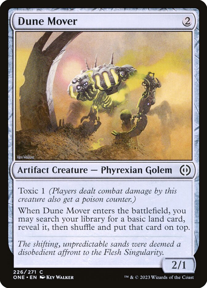 Magic the Gathering Card - Dune Mover - MTG Circle