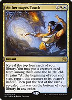 Magic the Gathering Card - Aethermage's Touch - MTG Circle