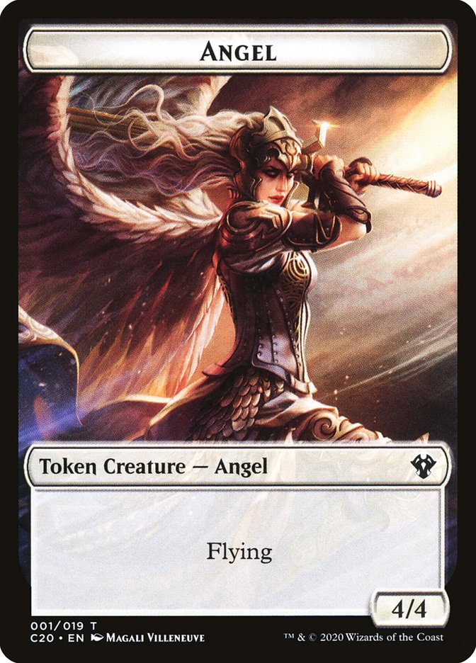 Magic the Gathering Card - Angel - MTG Circle