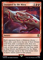 Magic the Gathering Card - Ensnared by the Mara - MTG Circle