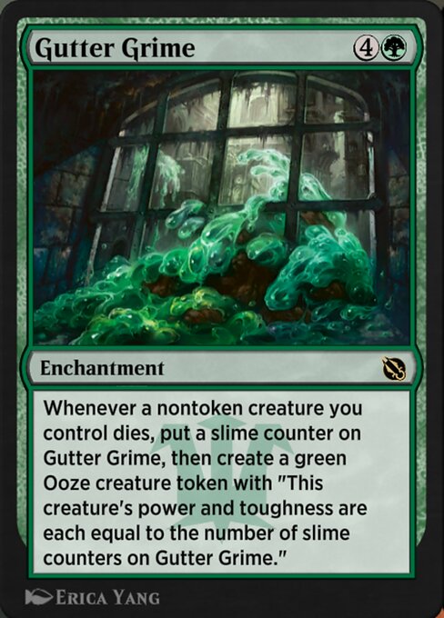 Magic the Gathering Card - Gutter Grime - MTG Circle