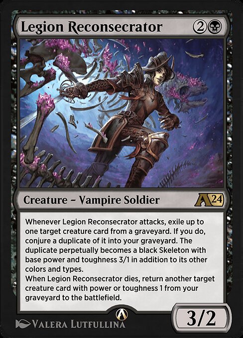 Magic the Gathering Card - Legion Reconsecrator - MTG Circle