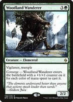 Magic the Gathering Card - Woodland Wanderer - MTG Circle