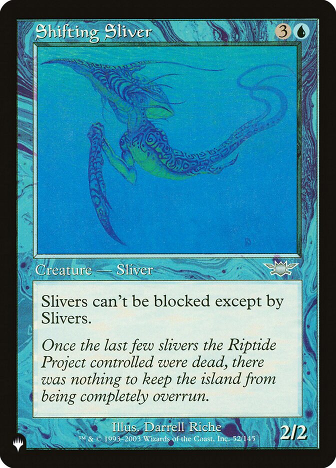 Magic the Gathering Card - Shifting Sliver - MTG Circle