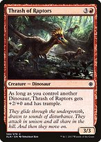 Magic the Gathering Card - Thrash of Raptors - MTG Circle