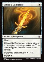 Magic the Gathering Card - Squire's Lightblade - MTG Circle